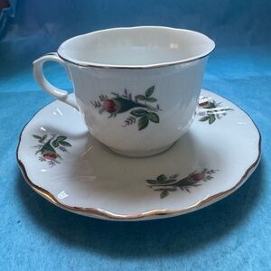 Lynn's Fine China Tea Cup And Saucer